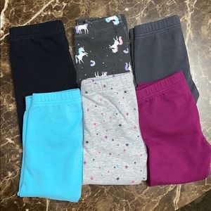 jumping beans fleece leggings 4T